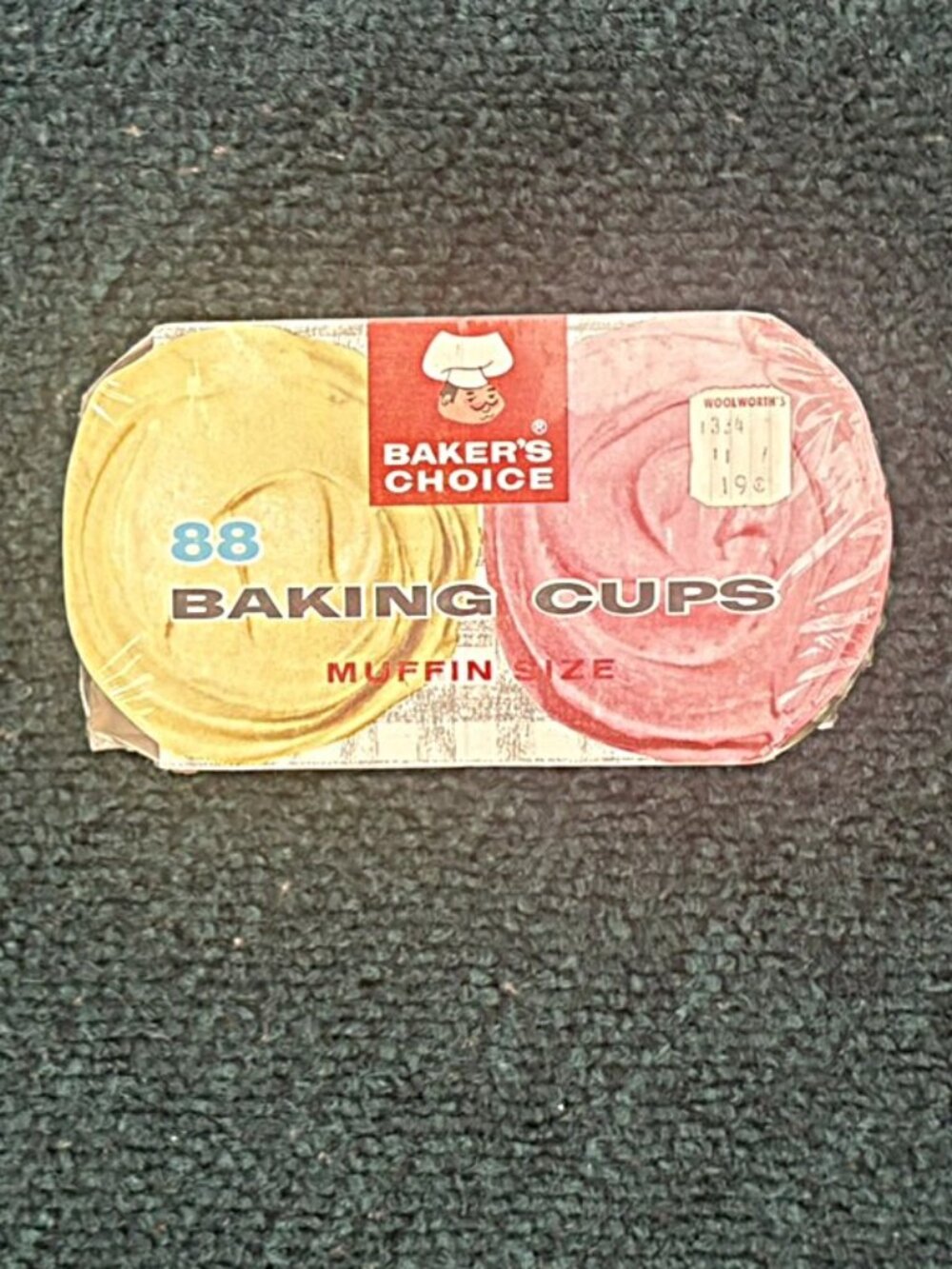 🧁 Vintage Baker’s Choice Baking Cups — Muffin Size (88 Count) - Sealed Pkg🧁
